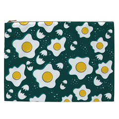 Wanna Have Some Egg? Cosmetic Bag (xxl) by designsbymallika