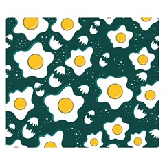 Wanna Have Some Egg? Double Sided Flano Blanket (small)  by designsbymallika