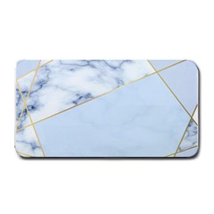 Blue Marble Print Medium Bar Mats by designsbymallika