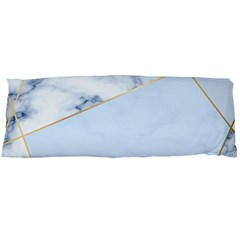 Blue Marble Print Body Pillow Case (dakimakura) by designsbymallika