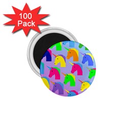 Unicorn Love 1 75  Magnets (100 Pack)  by designsbymallika