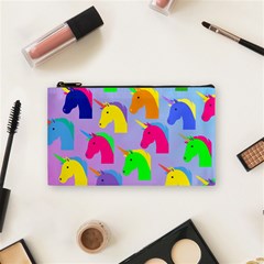 Unicorn Love Cosmetic Bag (small) by designsbymallika