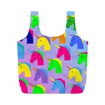 UNICORN LOVE Full Print Recycle Bag (M) Front