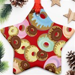 DONUT  Ornament (Star) Front