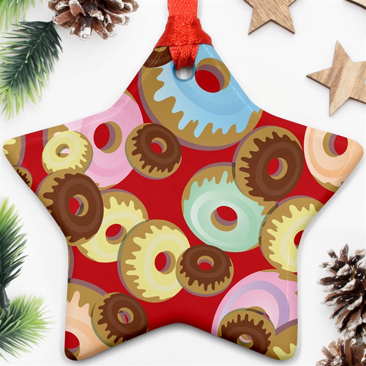 DONUT  Ornament (Star)