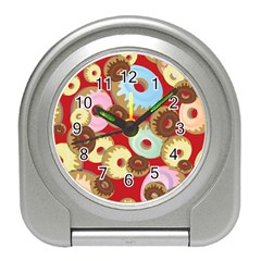 Donut  Travel Alarm Clock by designsbymallika