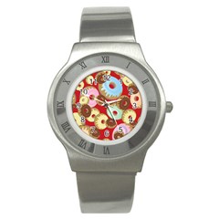 Donut  Stainless Steel Watch by designsbymallika