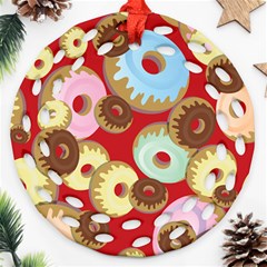 Donut  Ornament (round Filigree) by designsbymallika