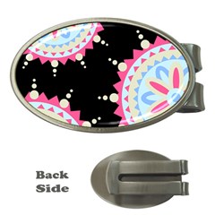 MADALA PATTERN Money Clips (Oval) 