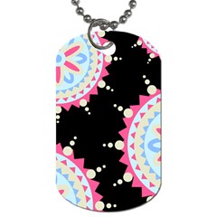 MADALA PATTERN Dog Tag (Two Sides)