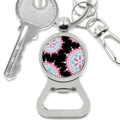 Madala Pattern Bottle Opener Key Chain by designsbymallika