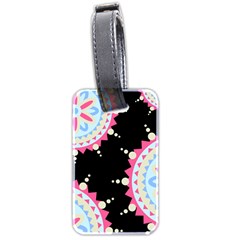 Madala Pattern Luggage Tag (two Sides) by designsbymallika