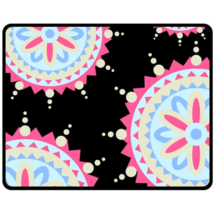 MADALA PATTERN Double Sided Fleece Blanket (Medium) 