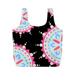 Madala Pattern Full Print Recycle Bag (m) by designsbymallika