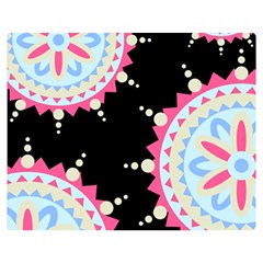 MADALA PATTERN Double Sided Flano Blanket (Medium) 