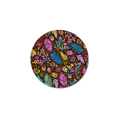 Tropical Print  Golf Ball Marker (4 Pack) by designsbymallika