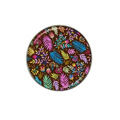 Tropical Print  Hat Clip Ball Marker by designsbymallika