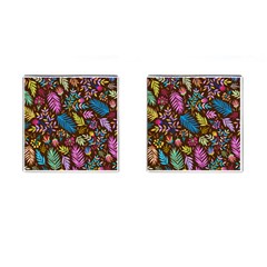 Tropical Print  Cufflinks (square) by designsbymallika