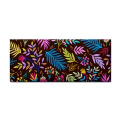 Tropical Print  Hand Towel by designsbymallika