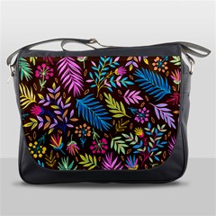 Tropical Print  Messenger Bag by designsbymallika