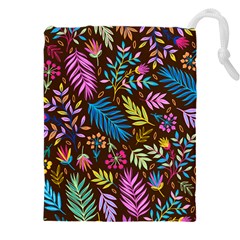 Tropical Print  Drawstring Pouch (5xl)