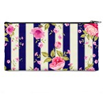 STRIPES FLORAL PRINT Pencil Cases Back