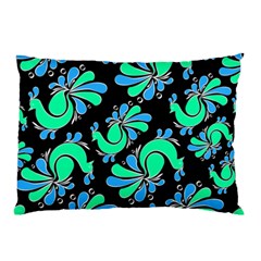 Peacock Pattern Pillow Case (two Sides) by designsbymallika