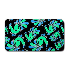 Peacock Pattern Medium Bar Mats by designsbymallika