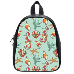 Coral Love School Bag (small) by designsbymallika