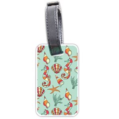 Coral Love Luggage Tag (one Side) by designsbymallika