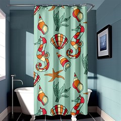 Coral Love Shower Curtain 36  X 72  (stall)  by designsbymallika