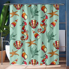 Coral Love Shower Curtain 60  X 72  (medium)  by designsbymallika