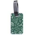 xmas Luggage Tag (Two Sides) Back