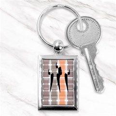 Zappwaits Court Key Chain (rectangle) by zappwaits