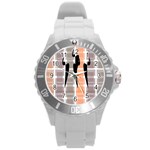 Zappwaits Court Round Plastic Sport Watch (L) Front