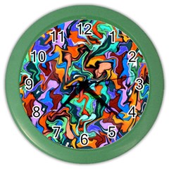 Ab 132 Color Wall Clock by ArtworkByPatrick