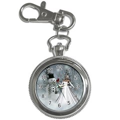 The Wonderful Winter Time Key Chain Watches by FantasyWorld7