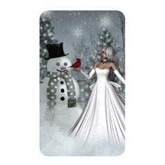 The Wonderful Winter Time Memory Card Reader (rectangular) by FantasyWorld7