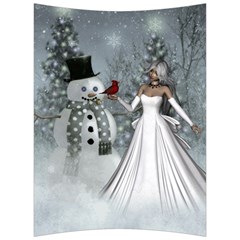 The Wonderful Winter Time Back Support Cushion by FantasyWorld7