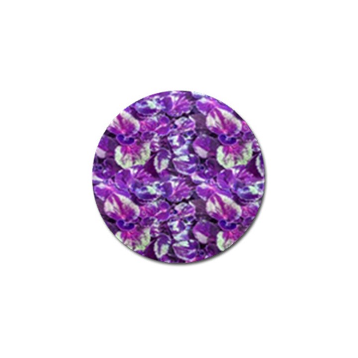 Botanical Violet Print Pattern 2 Golf Ball Marker (10 pack)