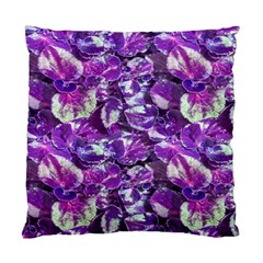 Botanical Violet Print Pattern 2 Standard Cushion Case (one Side) by dflcprintsclothing