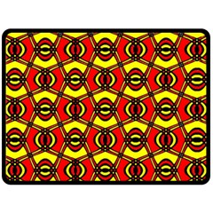 Rby 102 Fleece Blanket (large)  by ArtworkByPatrick