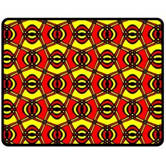 Rby 102 Fleece Blanket (medium)  by ArtworkByPatrick