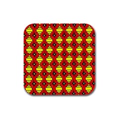 Rby 103 Rubber Square Coaster (4 pack) 