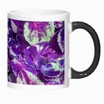 Botanical Violet Print Pattern 2 Morph Mugs Right