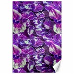 Botanical Violet Print Pattern 2 Canvas 12  x 18  11.88 x17.36  Canvas - 1