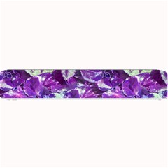 Botanical Violet Print Pattern 2 Small Bar Mats