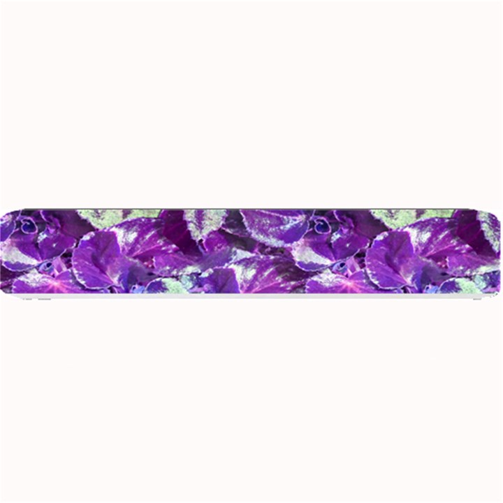 Botanical Violet Print Pattern 2 Small Bar Mats