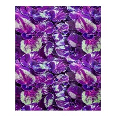 Botanical Violet Print Pattern 2 Shower Curtain 60  X 72  (medium)  by dflcprintsclothing