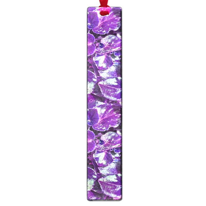 Botanical Violet Print Pattern 2 Large Book Marks